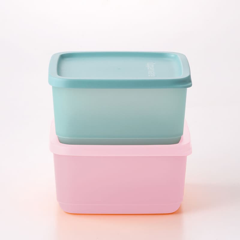 密封保存容器 キュービックス スクエア ＜650ml/1リットル 
