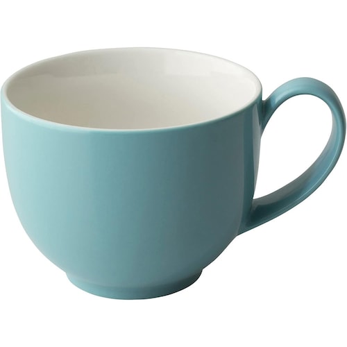 色を楽しむマグカップ「Q Tea Cup with ハンドル」 【電子レンジ・食洗機対応】