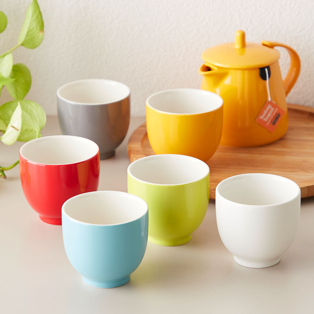 【フォーライフ/FORLIFE】色を楽しむマルチカップ「Q Tea Cup」 【電子レンジ・食洗機対応】