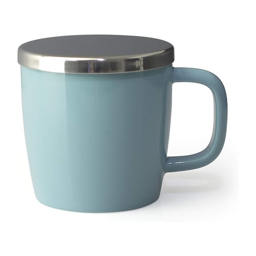 ポット要らずで本格リーフを楽しめる茶こし付きマグカップ ＜容量約325ml＞