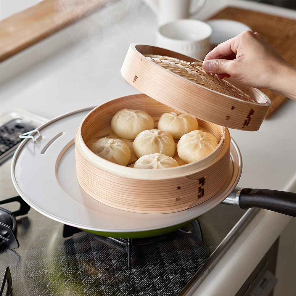 【ベルメゾン】フライパンせいろプレート