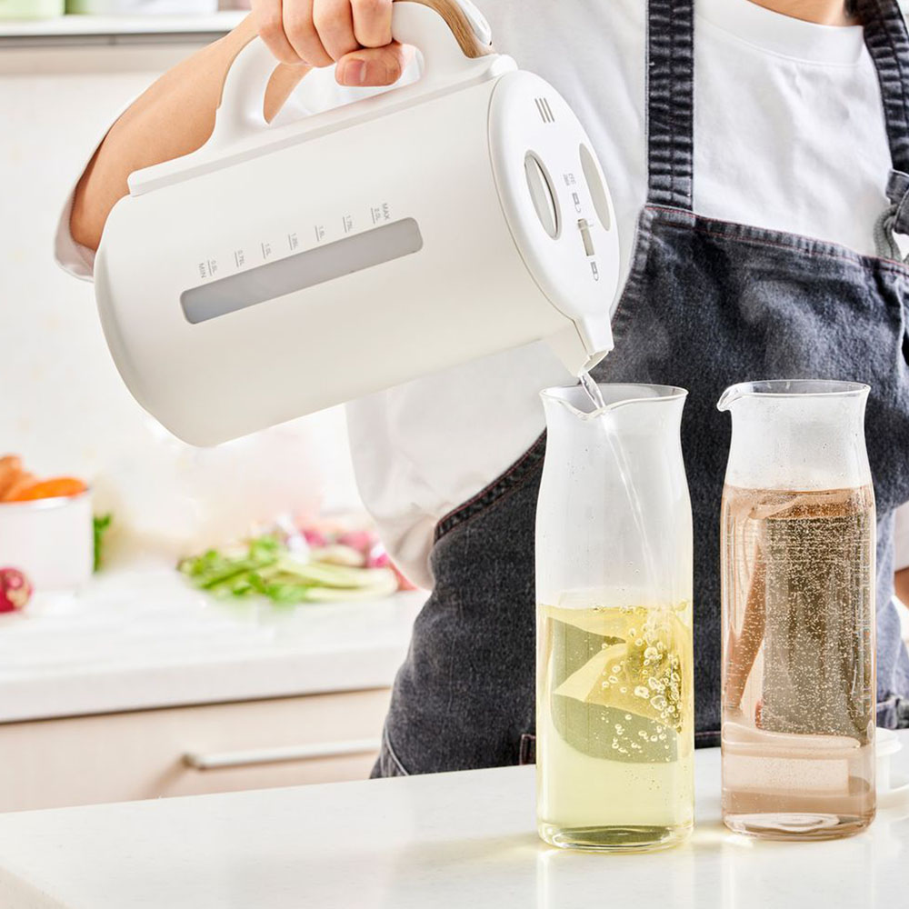 【ベルメゾン】たっぷり沸かせる大容量ケトル 【転倒湯もれ防止機能付き】