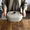 しっかり持てるリング型ハンドル