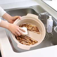 汚れを落としやすく、キズつきにくいセラミック加工