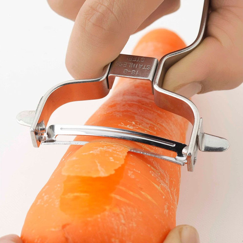 【ベルメゾン】燕三条で作るステンレス製快速ピーラー 【食洗機対応】