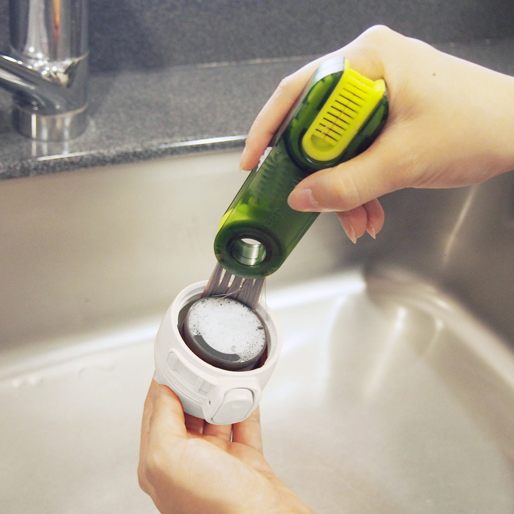 【ベルメゾン】すき間キレイ マイボトル3wayおそうじブラシ