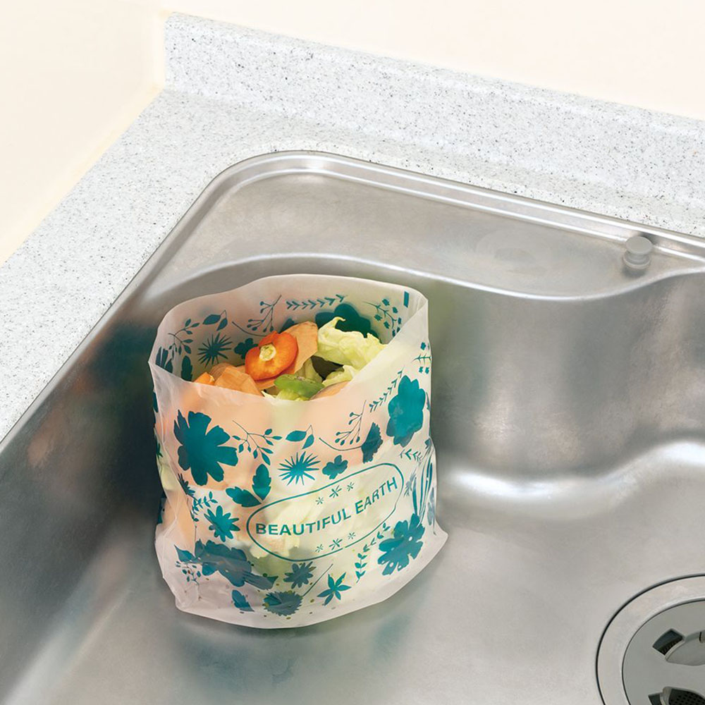 【ベルメゾン】自立するバイオマス水切り袋 50枚入