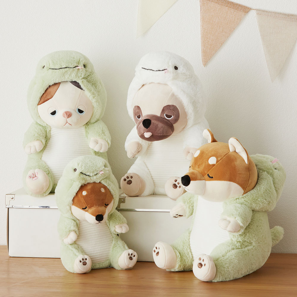 【ねむねむ】干支にちなんだヘビのコスチュームフード座り抱きまくら 【スマホ・タブレットスタンド】