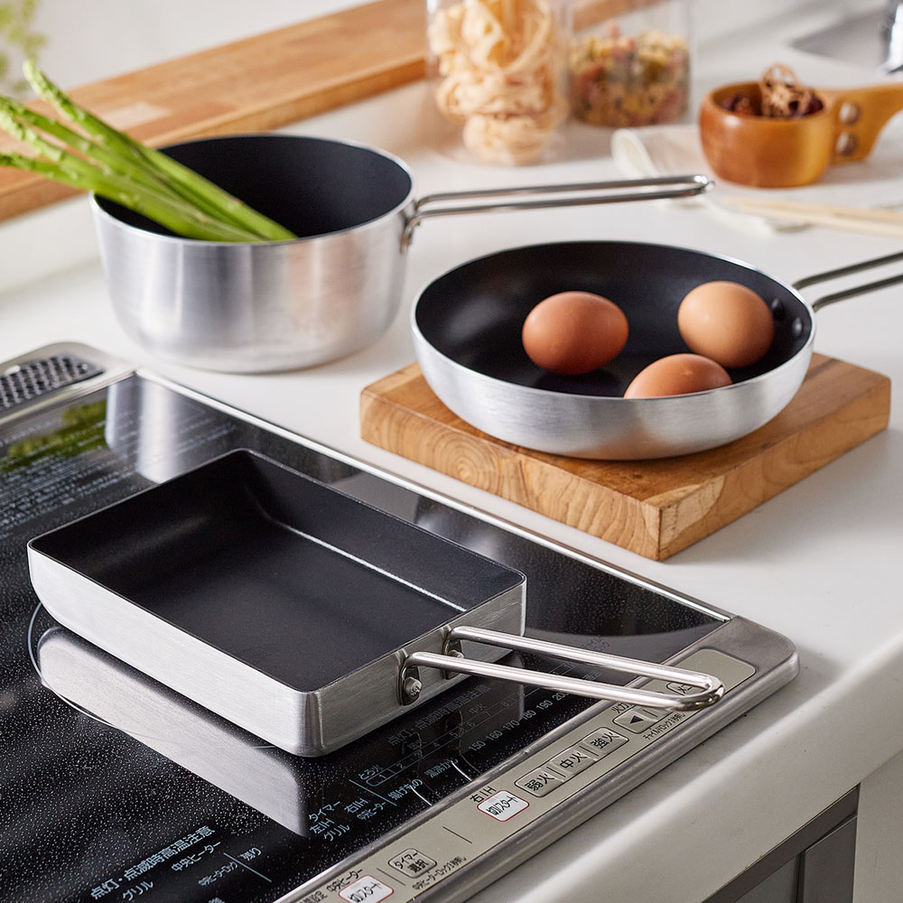 【ベルメゾン】お弁当調理にも便利なミニサイズの鍋・フライパン 【IH/ガス火対応】