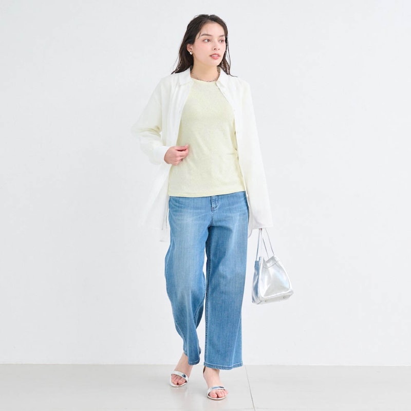 モデル身長160cm／M（クリアイエロー）