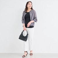 モデル身長160cm／M（ブラック）