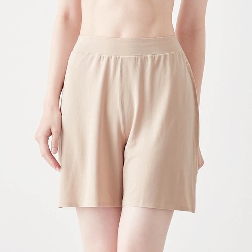 なめらかシームレス汗取りペチパンツ【接触冷感】