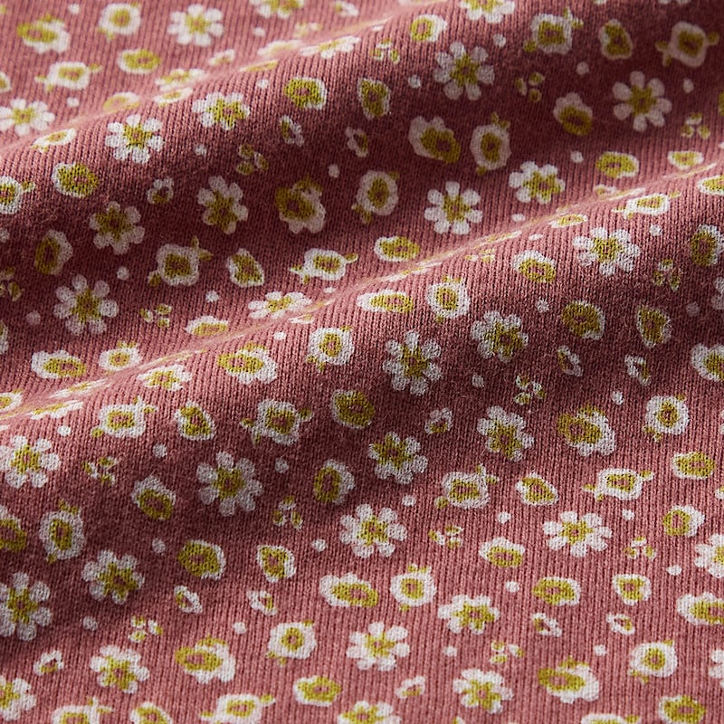 ブラウン系小花柄