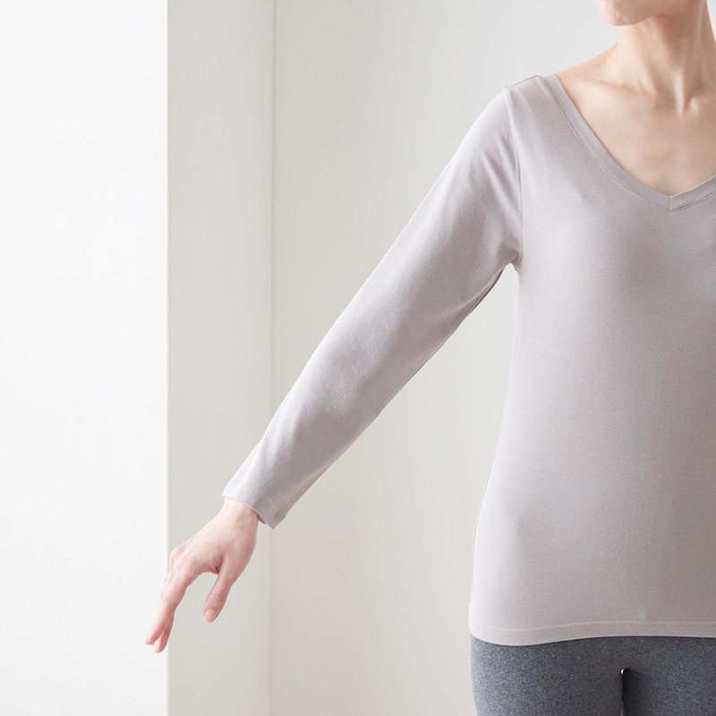 長い期間活躍できる九分袖でデイリー使いにぴったり