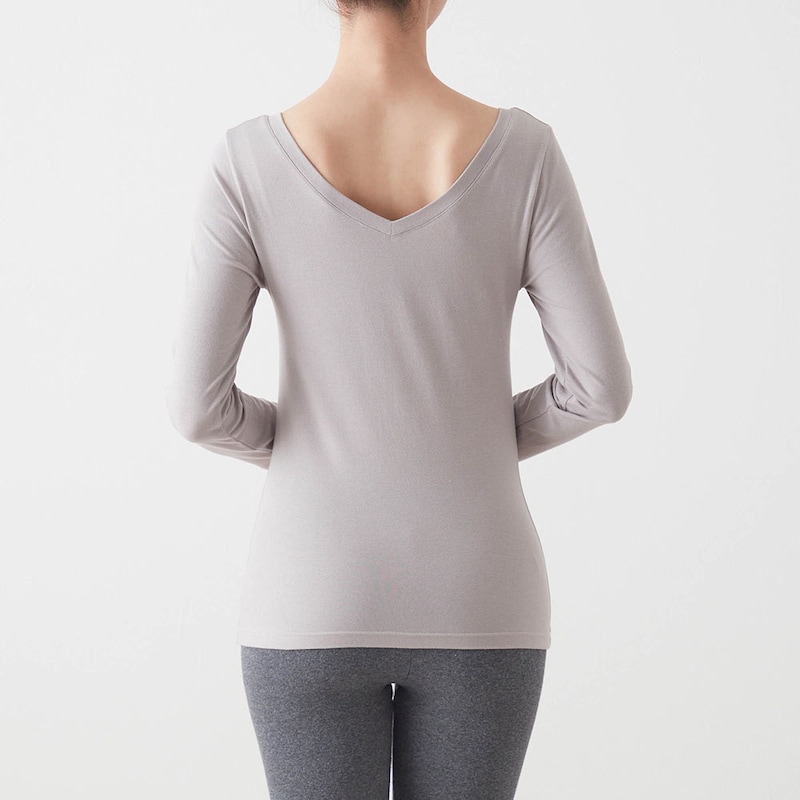 バック（Vネック）