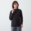 【ベルメゾン】ふくれジャカード袖口ボタンカットソー