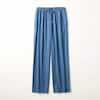 【パペル ラピス/Papel lapiz】さらさらイージーワイドリブパンツ(ウエスト調節可) 【子供ズボン】