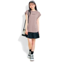 ピンクグレージュ／モデル身長160cm・サイズJ-M