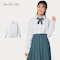 標準服にも使える！イージーケア＆透けにくい＆抗菌防臭長袖シャツ 【制服】
