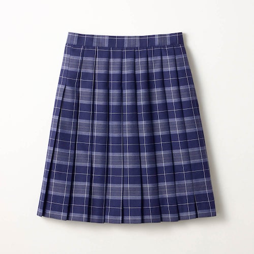 標準服にも使える！チェック柄プリーツスカート 【子供服】