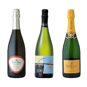 【ベルメゾン】瓶内二次発酵製法プレミアムスパークリングワイン3本