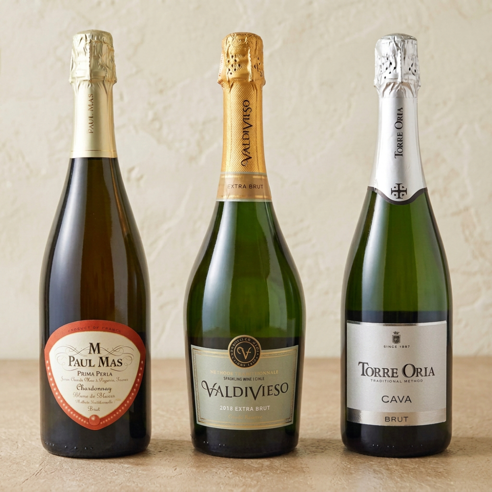 瓶内二次発酵製法プレミアムスパークリングワイン3本 瓶内二次発酵製法プレミアムスパークリングワイン3本