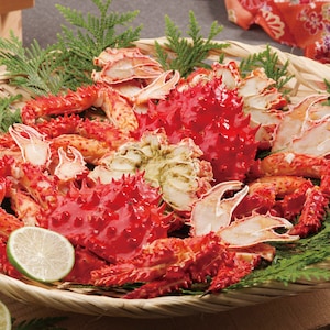 【ベルメゾン】【お歳暮・おとりよせ】 北海道産ゆで花咲かにカット 2尾 【ご注文は12月19日まで】