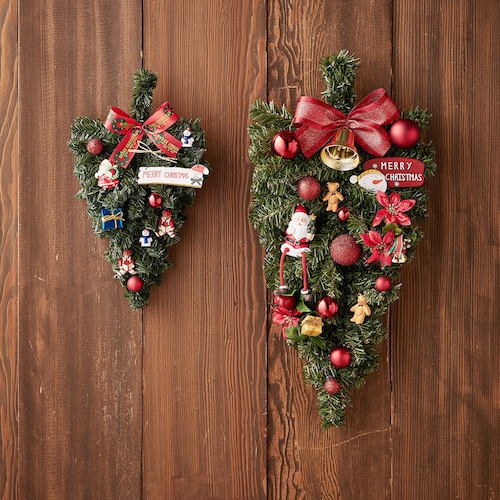 【クリスマス】トライアングルリース