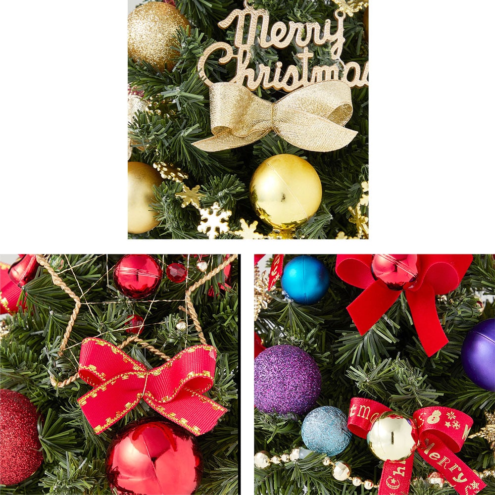 クリスマス】華やかな陶器ツリー ＜高さ約35cm＞｜通販のベルメゾンネット