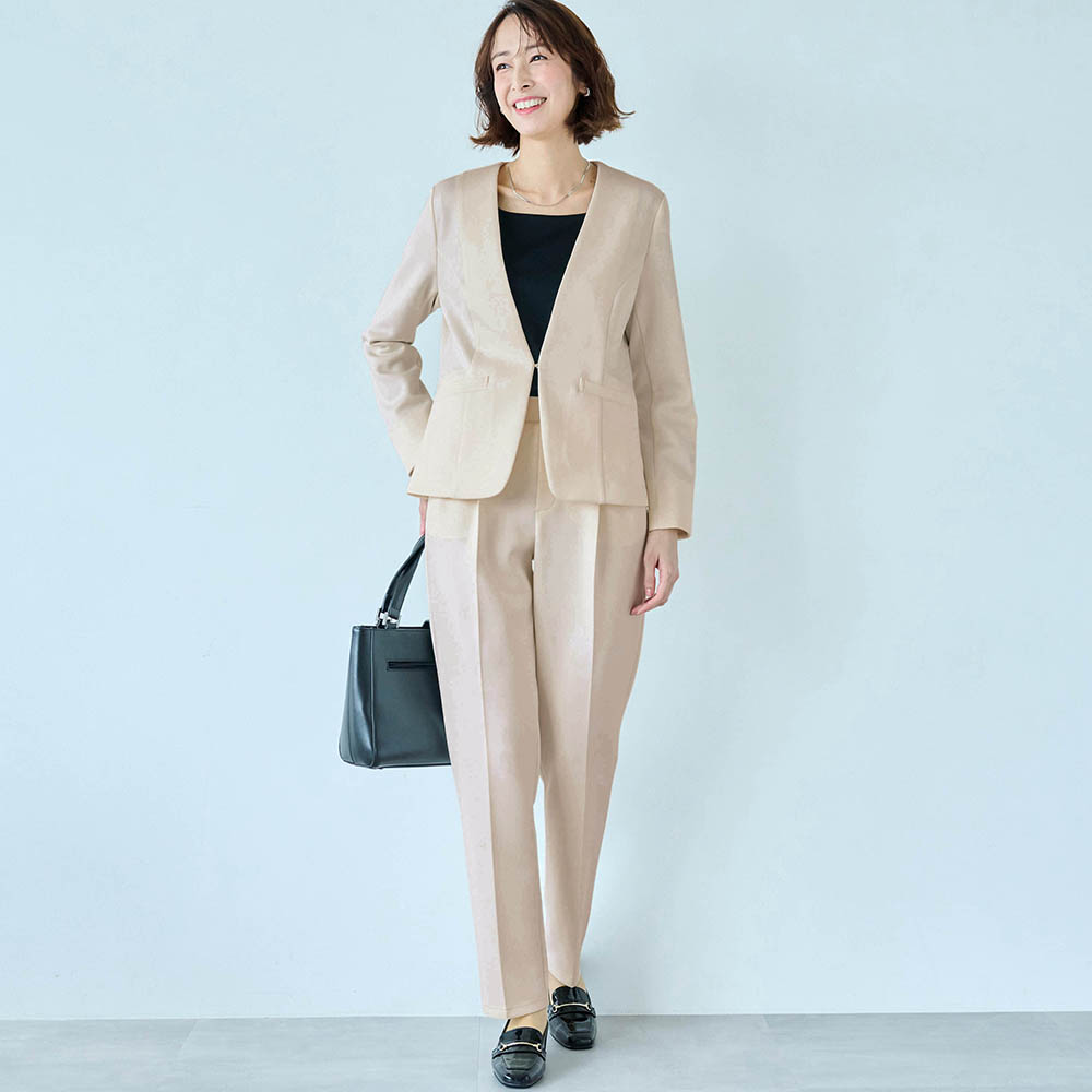 ベルメゾン・座(THE)セットアップスーツ(丈が選べる) 【入卒・通勤】 ベルメゾン・座(THE)セットアップスーツ(丈が選べる) 【入卒・通勤】