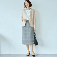 モデル身長169cm／M・股下68cm ※ジャケットのみ着用