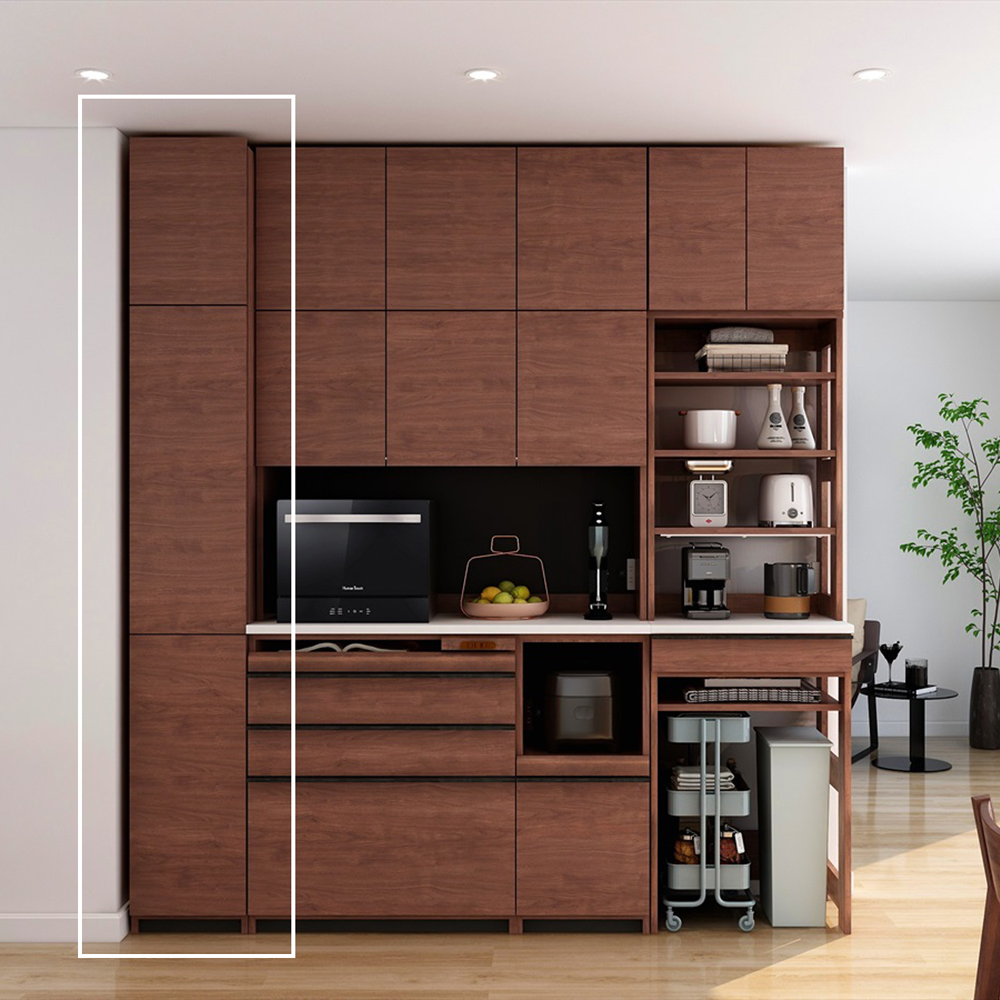 【堀田木工所】【幅1cmピッチサイズオーダー】扉キャビネット・上置き 【コス -KOS-】