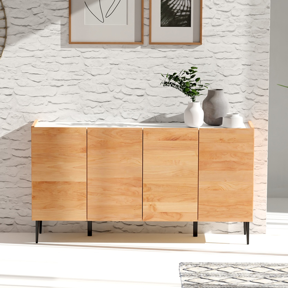 【堀田木工所】人工大理石天板の脚が選べるリビングキャビネット 【レポス -REPOS-】 【堀田木工所】人工大理石天板の脚が選べるリビングキャビネット 【レポス -REPOS-】