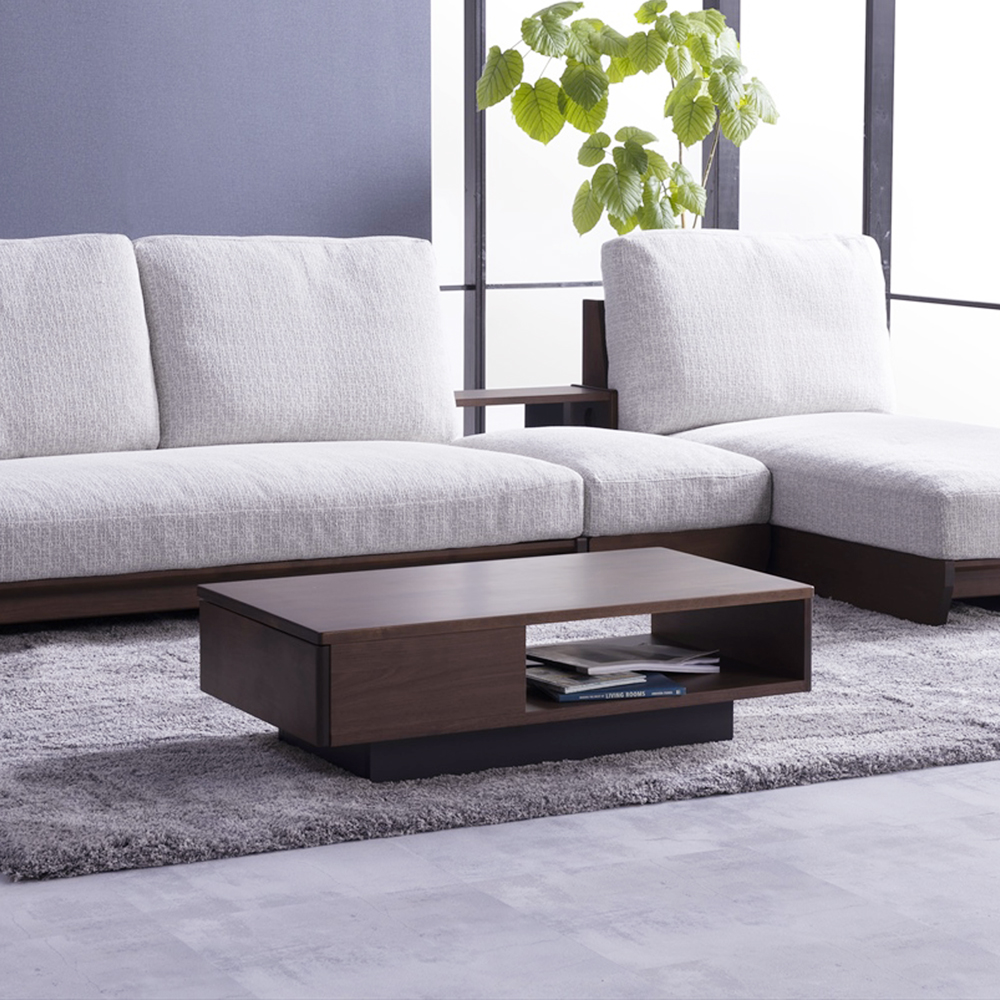 【堀田木工所】引出し収納付きローテーブル 【アリエ -ALLIER-】 【堀田木工所】引出し収納付きローテーブル 【アリエ -ALLIER-】