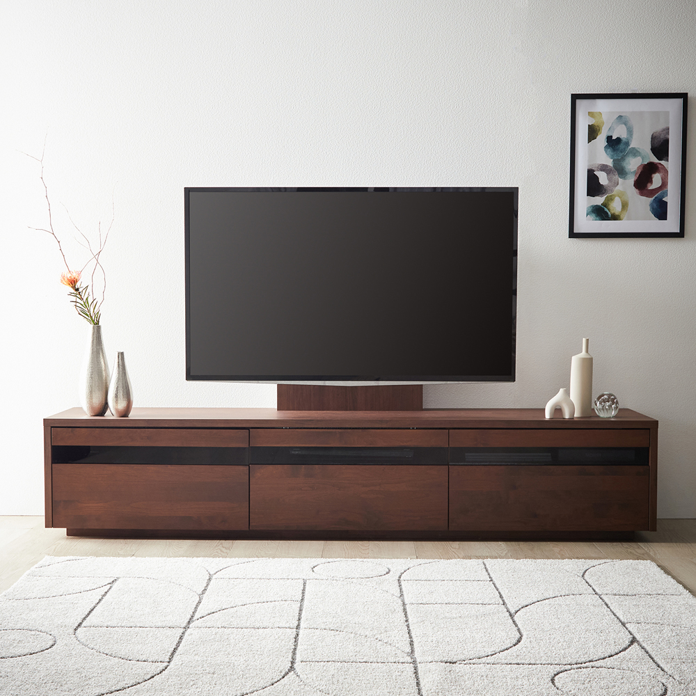 【堀田木工所】テレビを壁掛けにも設置出来るテレビ台 【アリエ -ALLIER-】