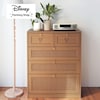 【ディズニー/Disney】ラタン調チェスト「ミッキーモチーフ」