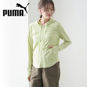 【プーマ/PUMA 】リブ素材UVジップアップパーカジャケット