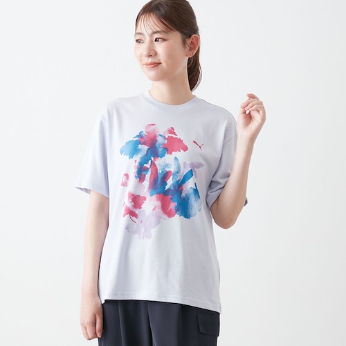グラフィックプリント半袖Ｔシャツ