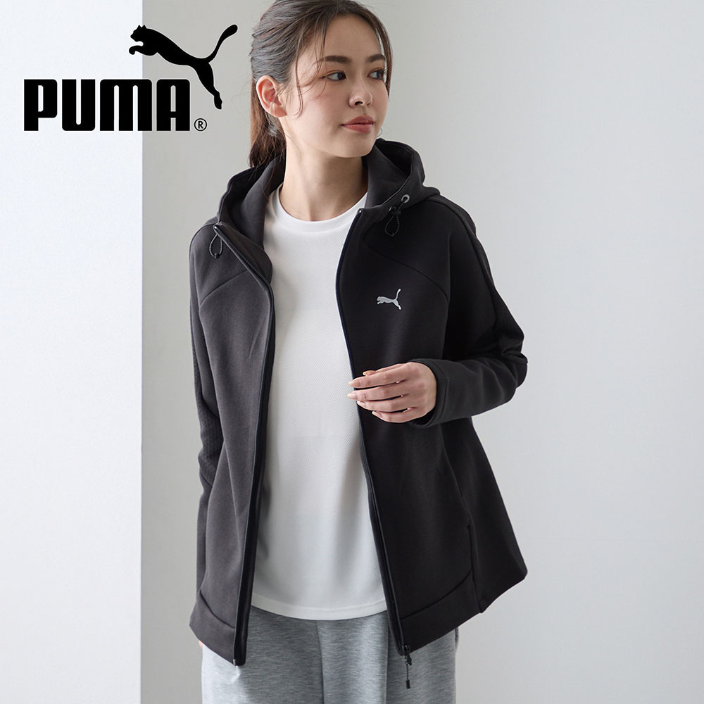 【プーマ/PUMA 】スウェットジップアップパーカジャケット