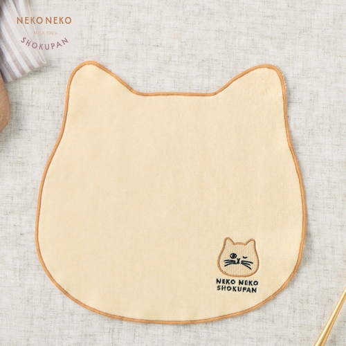 【ねこねこ食パン】パイルハンカチ