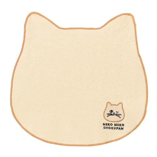 【ねこねこ食パン】パイルハンカチ