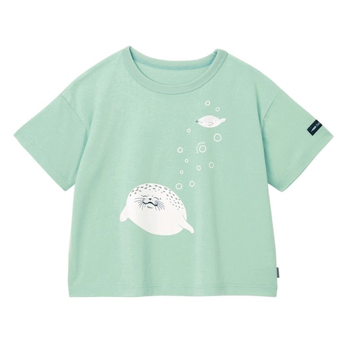 海遊館コラボ海の生き物と過ごすプリントＴシャツ 【子供服 半袖】