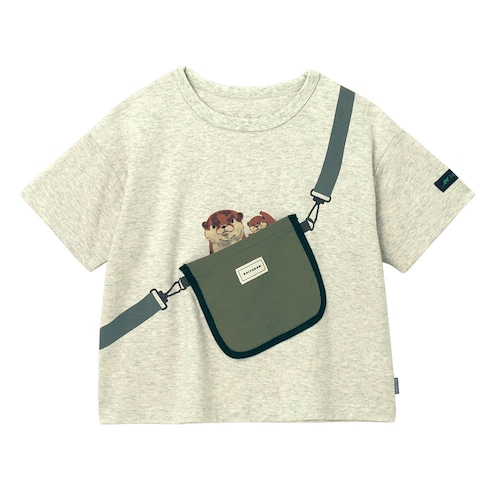 海遊館コラボ海の生き物と過ごすプリントＴシャツ 【子供服 半袖】