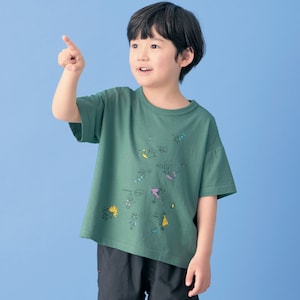フォレストグリーン（ようかいおばけ）／モデル身長113.5cm・サイズ110