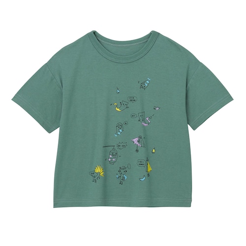 薄くて涼しい夏の夜を楽しむ半袖Ｔシャツ 【子供服】