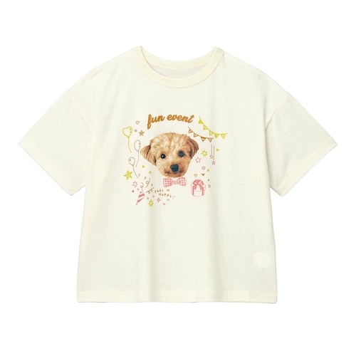 薄くて涼しいアニマル転写プリント半袖Ｔシャツ 【子供服】