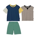ネイビー系×フォレストグリーン