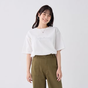 オフホワイト（箔プリント）(26年春夏新色）