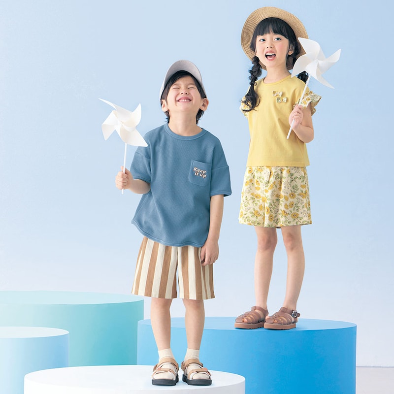 左)110cm・110、右)イエロー／115cm・110