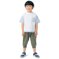 カーキ／モデル身長113.5cm・サイズ110
